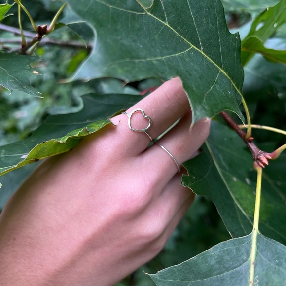 OPEN HEART RING - Picture 2 of 2